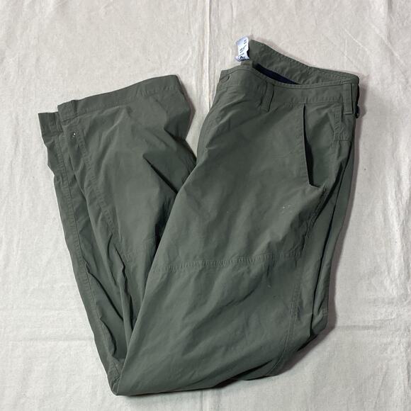 Mountain Hardware Pants Men’s Fits 34x30 Green Lightweight Outdoor Camp Hike - Picture 1 of 9